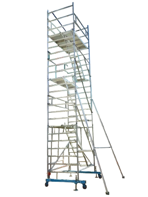 Aluminium Scaffolding Tower Ladder Supplier In Erode Portable aluminium scaffolding ladder for construction, repair, and maintenance work.